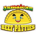 Signmission Jamaican Beef Patties Concession Stand Food Truck Sticker, 24" x 10", D-DC-24 Jamaican Beef Patties D-DC-24 Jamaican Beef Patties19